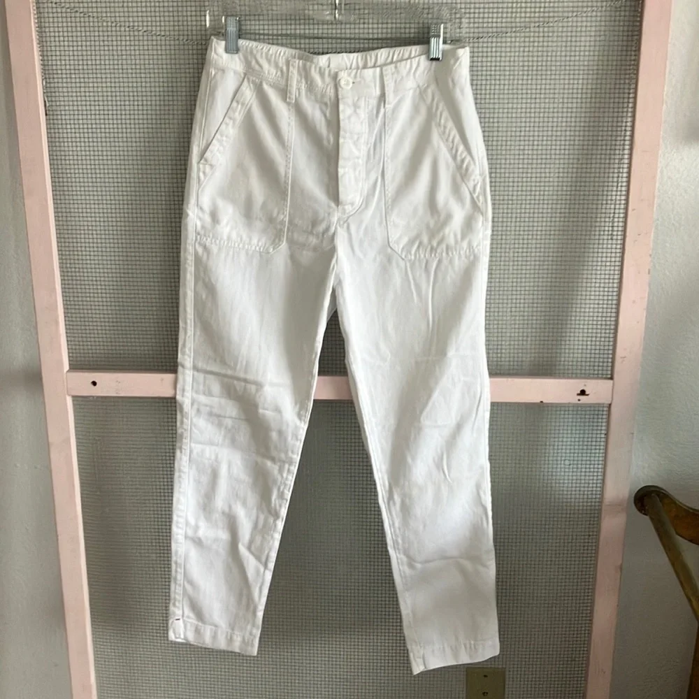 Xirena white cotton pants size XS - Picture 1 of 5